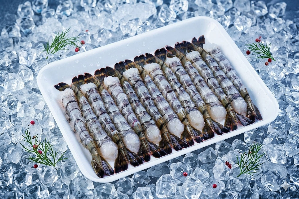 Black Tiger Shrimp Prawn Nobashi TLC Thai Lien 2